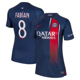 Camisolas Paris Saint-Germain 2023-24 Fabian 8 Mulher 1º Equipamento Principal Manga Curta